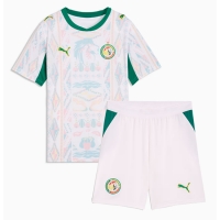 Camiseta Senegal Primera Equipación Replica Mundial 2026 para niños mangas cortas (+ Pantalones cortos)